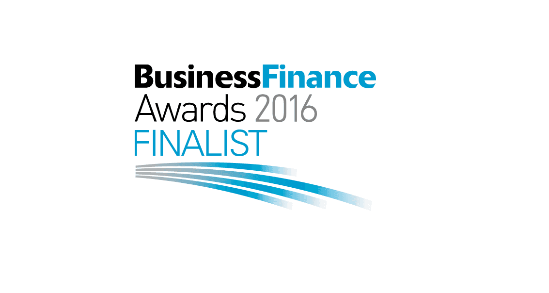 We’re finalists for the Business Finance Awards